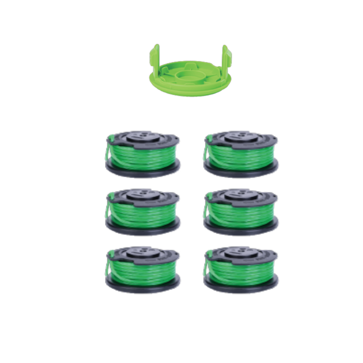 .080" Single Line Auto-Feed Spool (6-Pack) +Spool Cover
