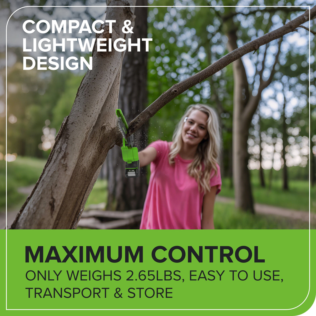 24V 6" Gen 2 Cordless Battery Brushless Pruner Saw (Tool Only)