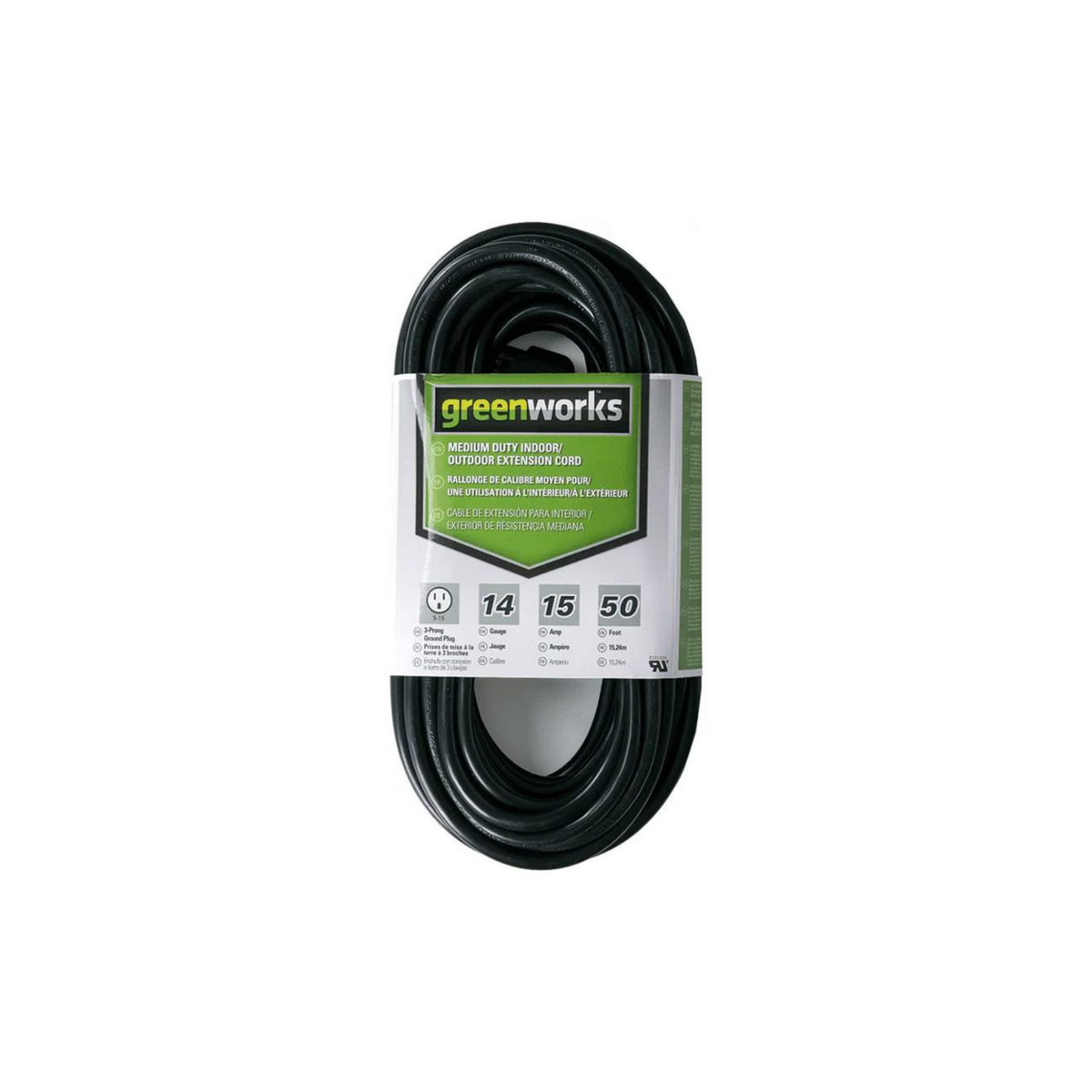 50' Indoor/Outdoor Extension Cord ECOA010