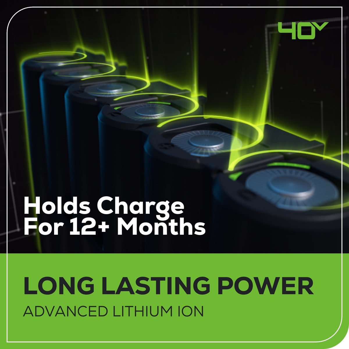 40V Cordless Battery Backpack Sprayer: 2.0 Ah USB Battery and Charger