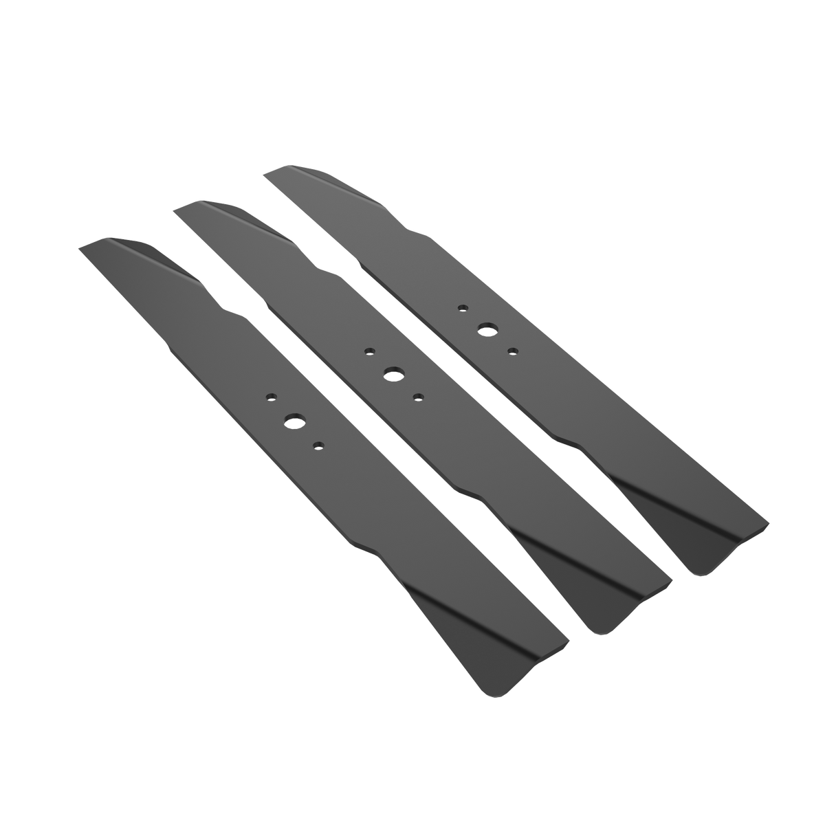 60" Side-Discharge Blade Three-Piece Set