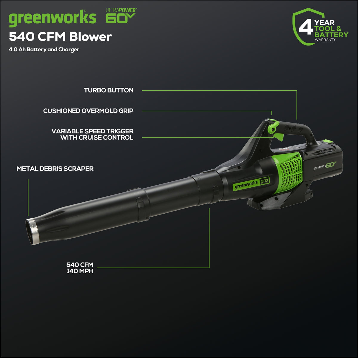 60V 22" Cordless Battery Self-Propelled Mower Combo Kit, String Trimmer and Blower