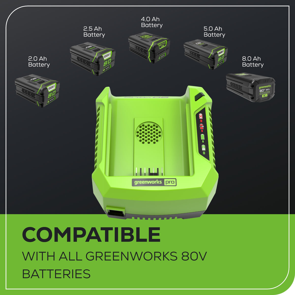 80V 4A Rapid Battery Charger