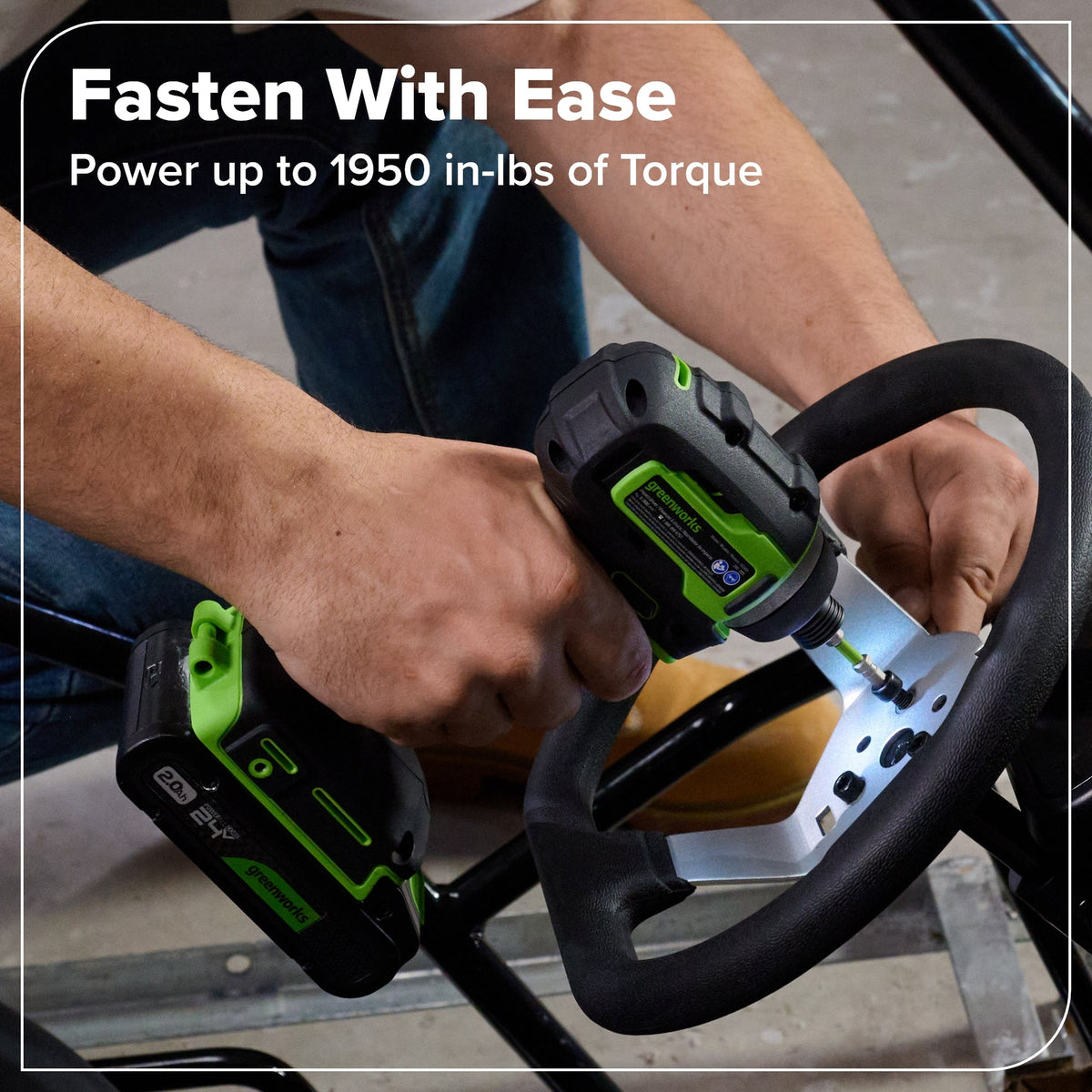 24V Cordless 400 in-lbs Drill/Driver Power Tool 10PC Combo Kit w/ (2) 4.0 Ah and (1) 2.0 Ah USB-C Batteries and Charger