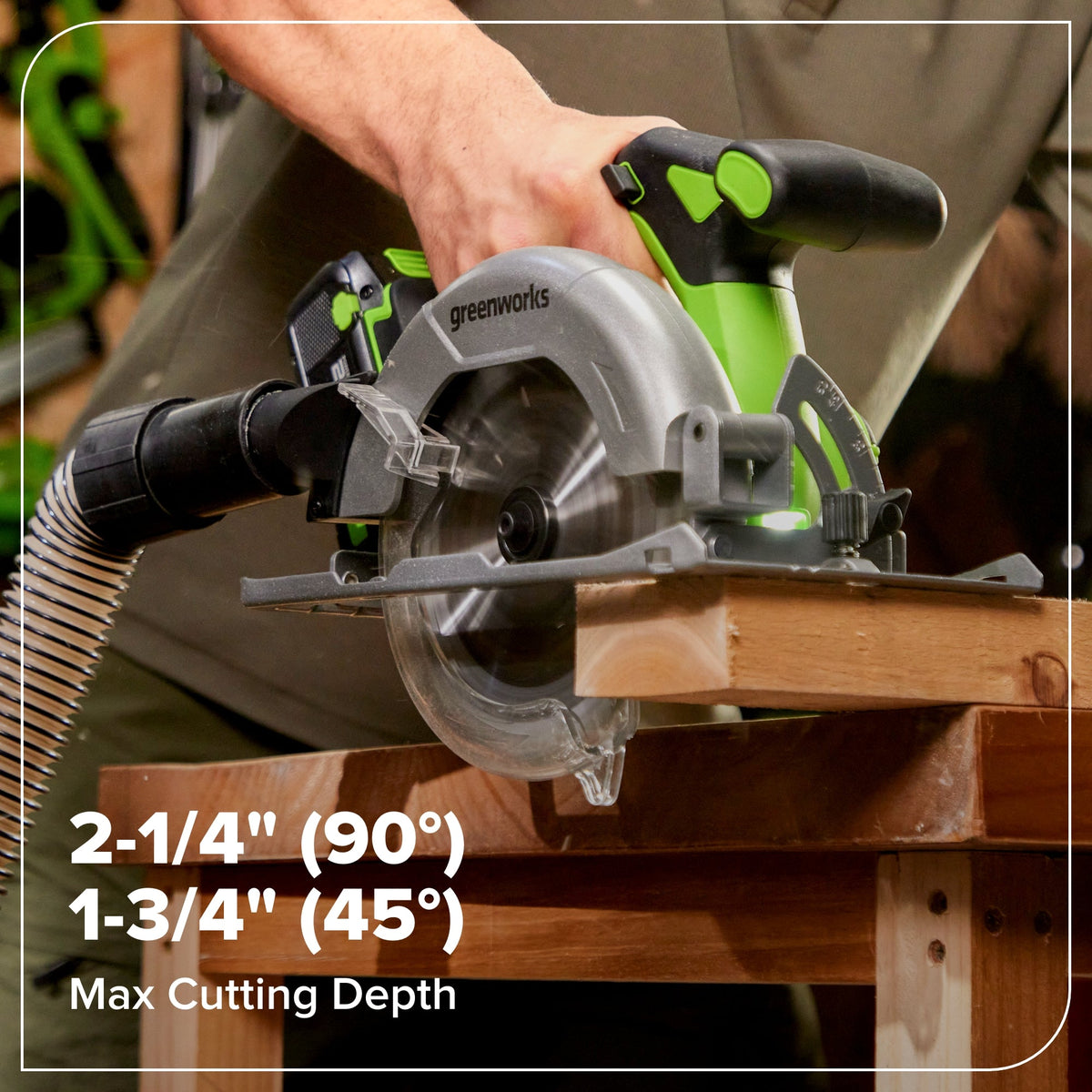 24V Brushless 1/2" 400 in/lbs Drill / Driver and 6.5" Circular Saw Combo Kit w/ (2) 2.0Ah USB-C Batteries and 65W USB-C Fast Charger