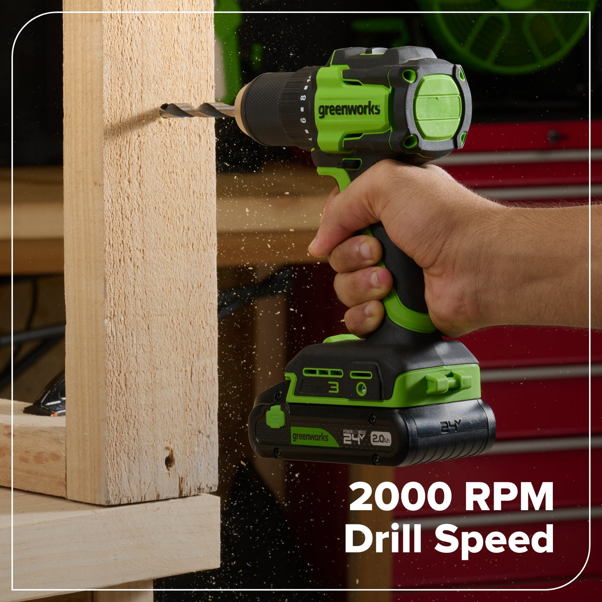 24V Brushless 1/2" 400 in/lbs Drill / Driver and 6.5" Circular Saw Combo Kit w/ (2) 2.0Ah USB-C Batteries and 65W USB-C Fast Charger