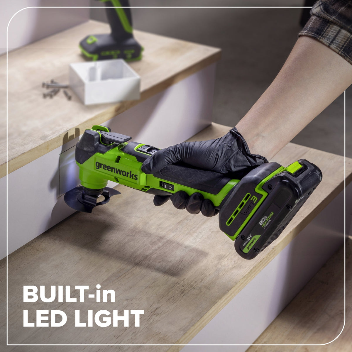 24V Cordless 400 in-lbs Drill/Driver Power Tool 8PC Combo Kit w/ (2) 4.0 Ah and (1) 2.0 Ah USB-C Batteries and Charger