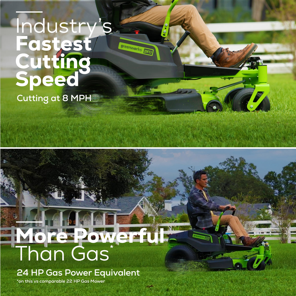 82V 42" Cordless Battery CrossoverZ Zero Turn Lawn Mower: (6) 6.0 Ah Batteries, (1) 600W Wall Charger, CRZ4282
