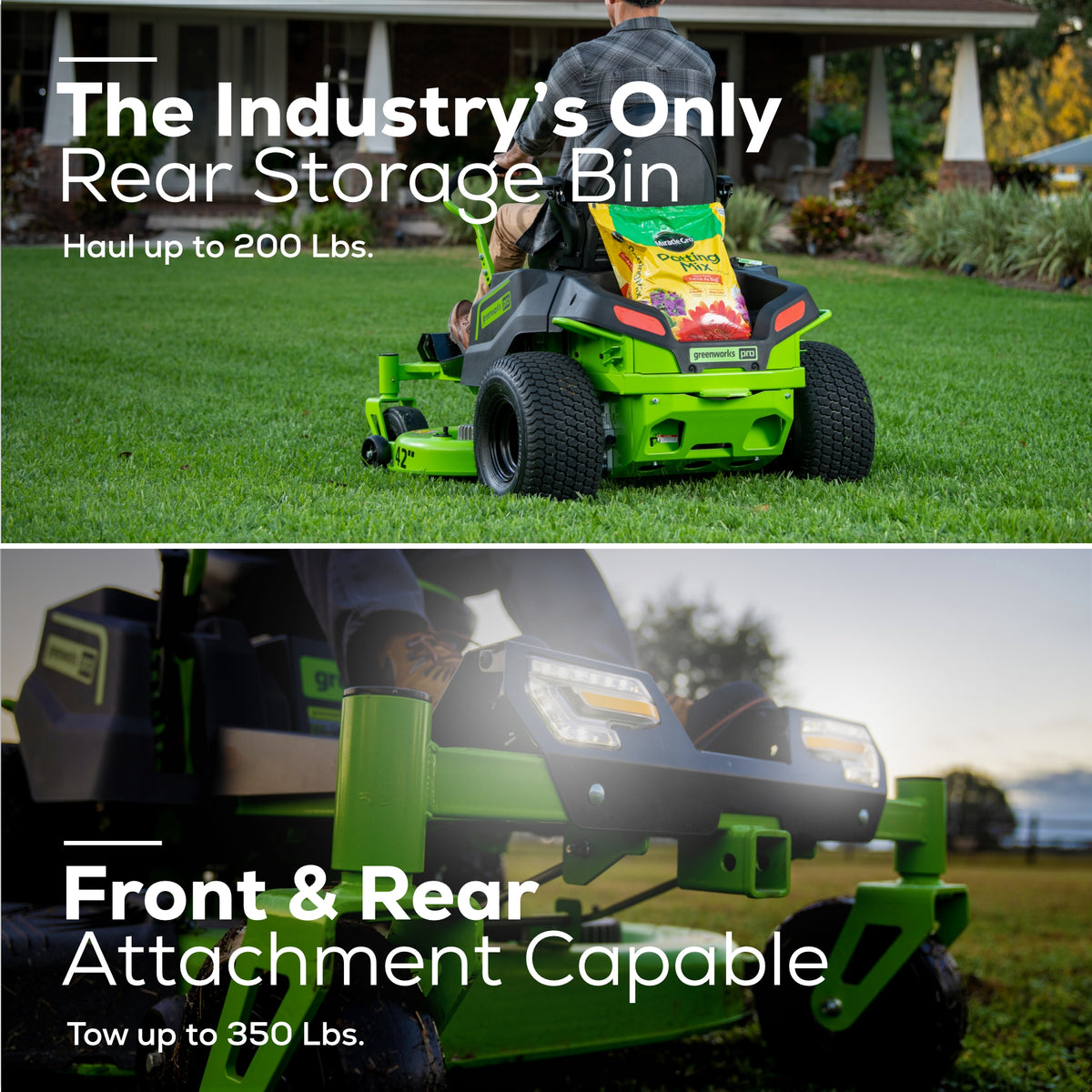 82V 42" Cordless Battery CrossoverZ Zero Turn Lawn Mower: (6) 6.0 Ah Batteries, (1) 600W Wall Charger, CRZ4282