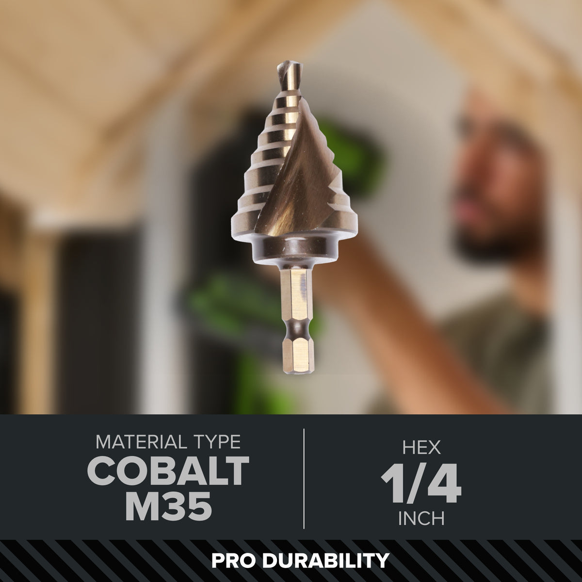 3 Series Cobalt #5 Step Drill Bit