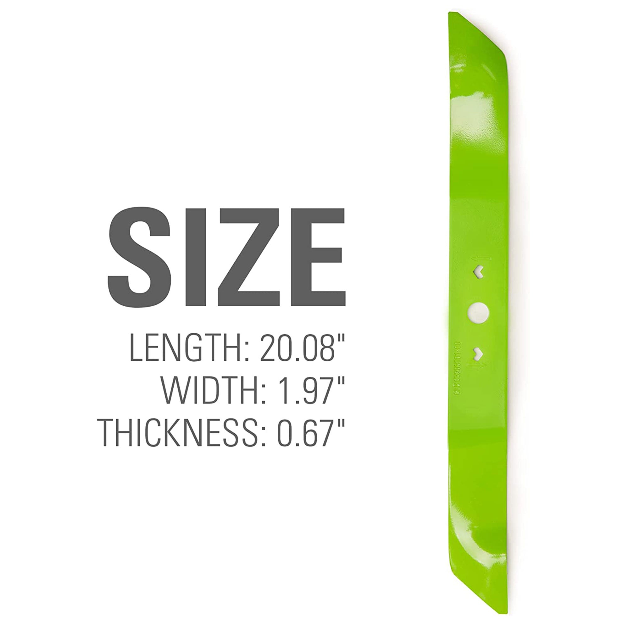 Replacement Blade for 21'' Greenworks Lawn Mowers