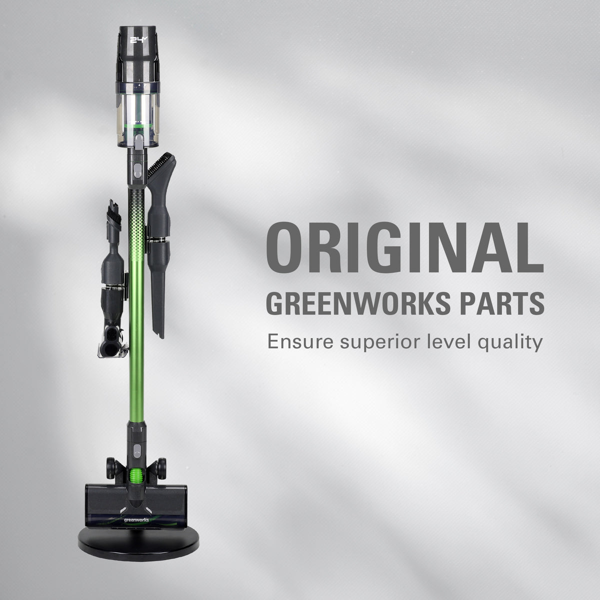 24V Stick Vac Stand - Black