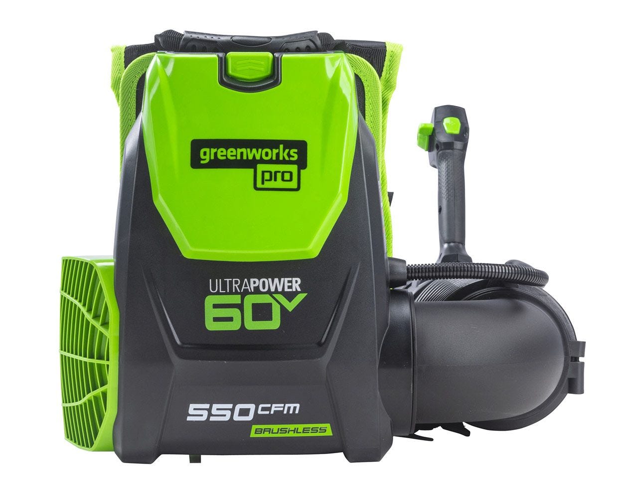 60V 550 CFM Cordless Battery Backpack Blower w/ 5.0Ah Battery & Charger