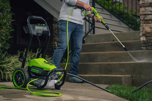 Pressure Wash Concrete Feature Image Stairs