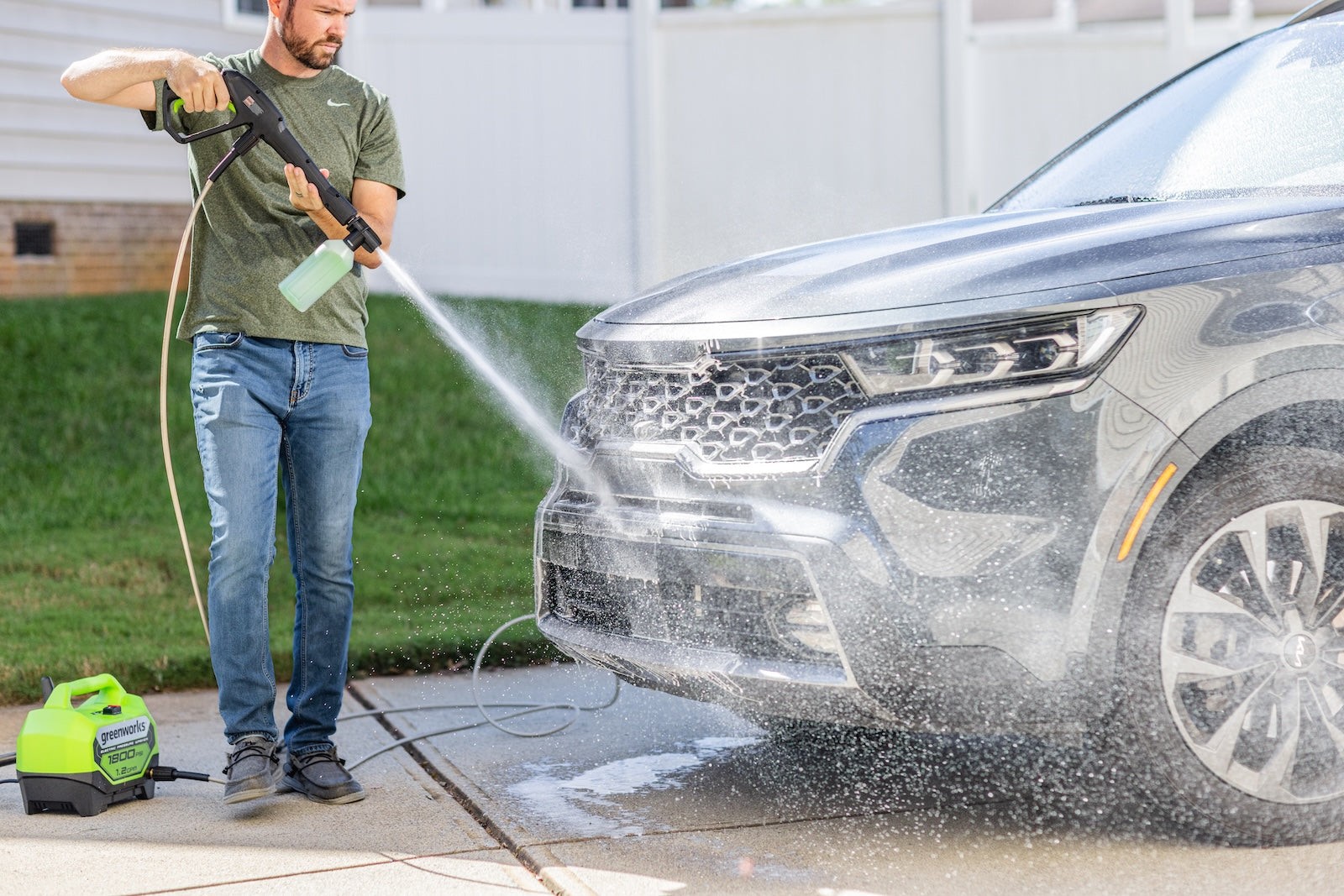 Pressure Wash Soap Car Tutorial