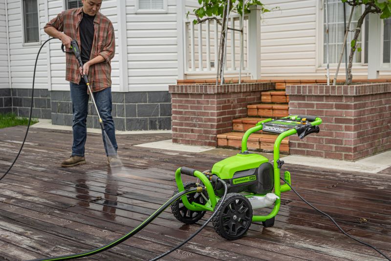 Pressure Wash a Deck Tutorial