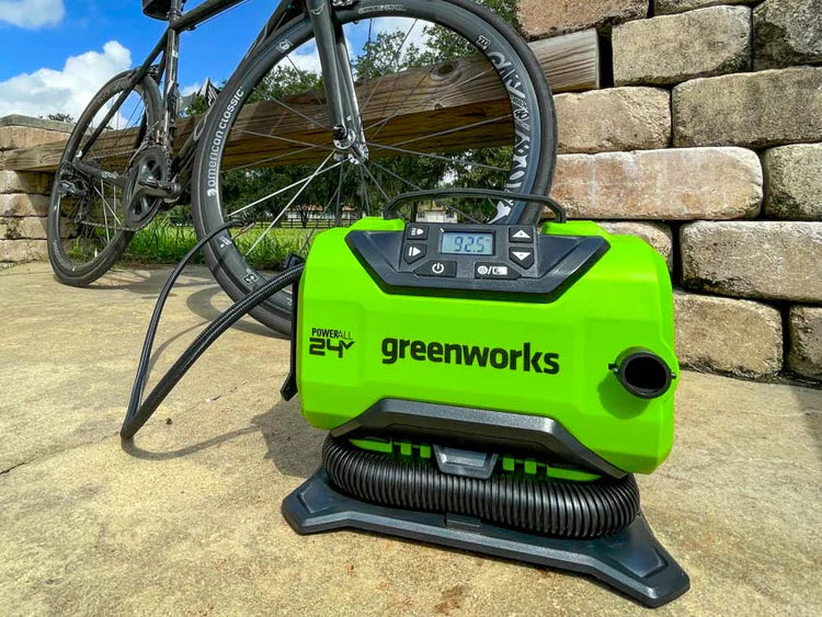 Greenworks 24V Cordless Inflator Review | Greenworks Tools