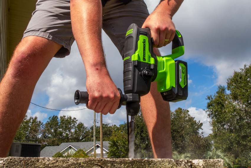 Greenworks 24V Cordless Sds-Plus Rotary Hammer Review