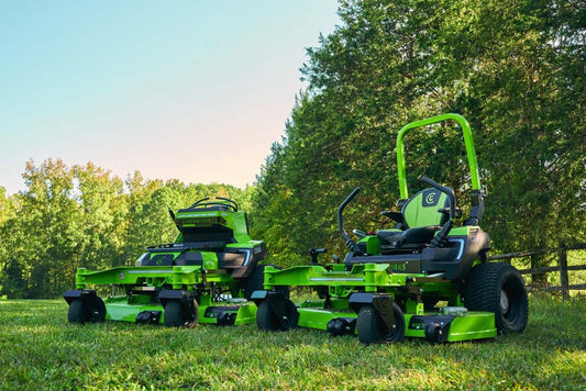 Greenworks Commercial OptimusZ Lawn Mowers: Zero-Turn and Stand-On