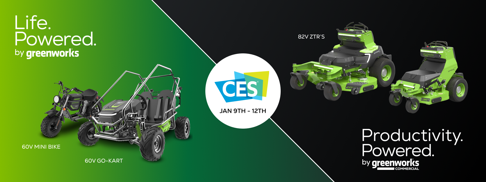Greenworks® Unveils Exceptional Battery-Powered And Charging Solutions For Homeowners And Landscape Pros At Ces 2024