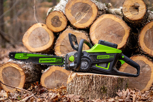 Greenworks Electric vs. Gas Chainsaws