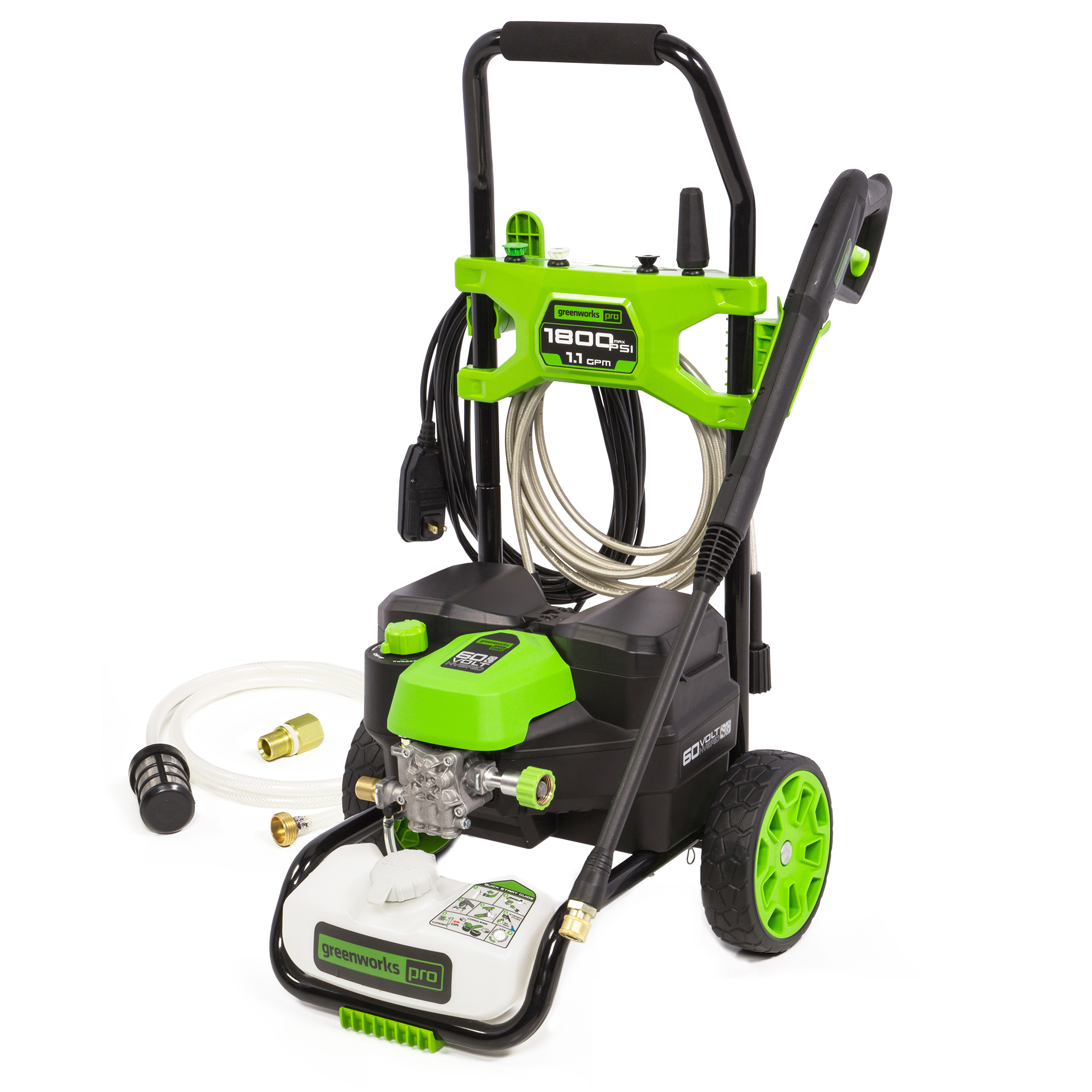1800 PSI Electric Pressure Washers