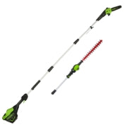 <h3>10" Pole Saw & 20" Pole Hedge Trimmer </h3><p><span style="color:rgb(55,65,81);">Safe and easy way to trim high branches and limbs. </span></p>
