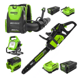 80V Storm and Power Outage Kit: (2) Batteries and (2) Chargers