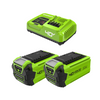 40V 2.5 Ah Batteries and Charger Combo Kit