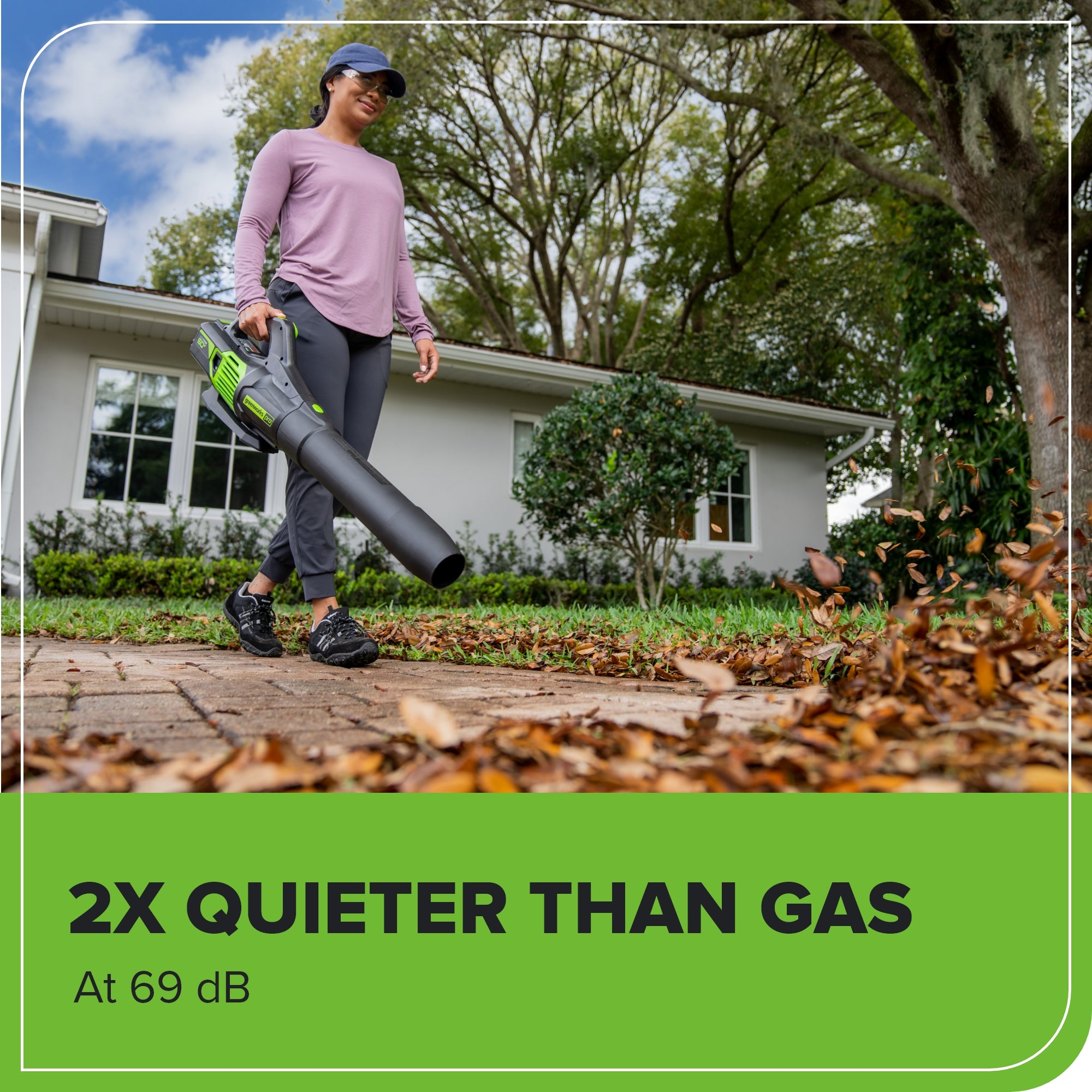 60V 17" Cordless Battery Push Lawn Mower and 610 CFM Jet Blower Combo Kit w/ 4.0Ah Battery & Charger