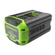 <h3>4.0Ah Battery</h3><p>Mower: Up to 40 mins</p><p>Blower: Up to 60 mins</p>