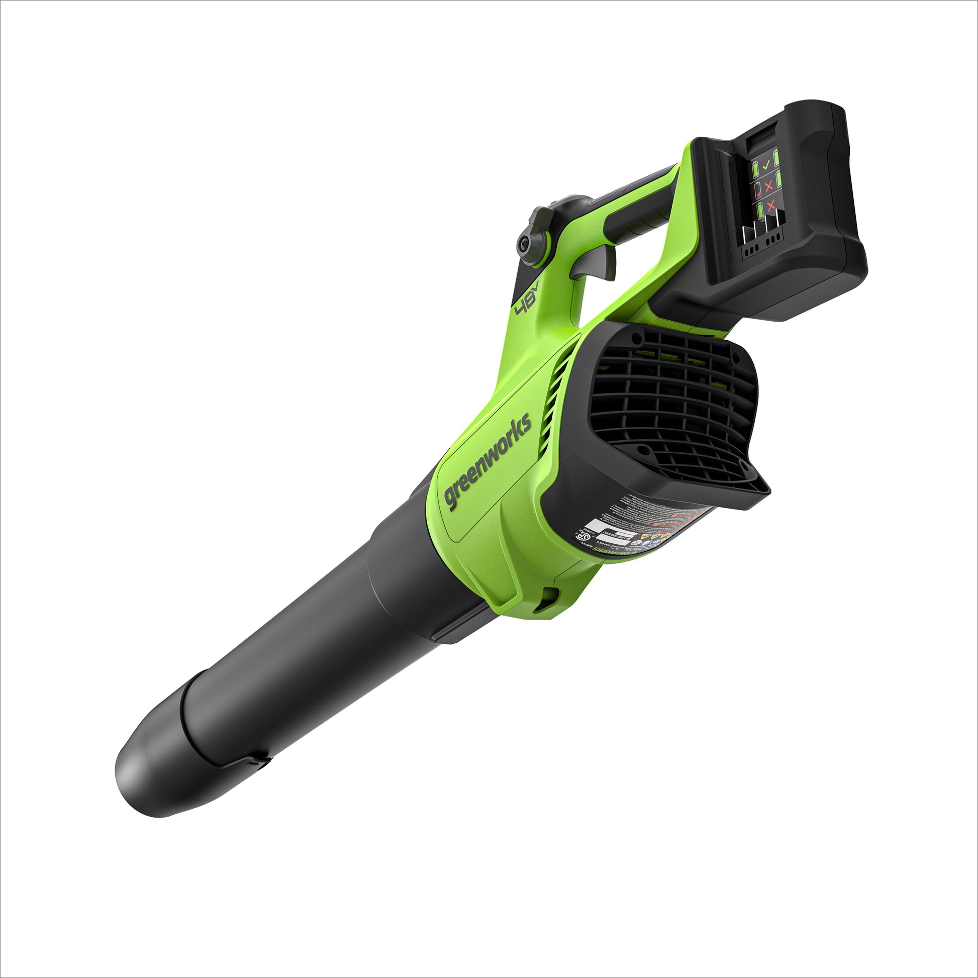 RENEWED 48V (24V x 2) 21" Cordless Battery Push Mower 3PC Combo Kit w/ (4) 4.0Ah High Power Batteries & (2) Dual Port Chargers