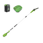 60V 10" Cordless Battery Polesaw w/ 2Ah Battery and 3A Charger