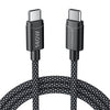 3FT 140W Fast Charging Cord, Bi-Directional USB-C
