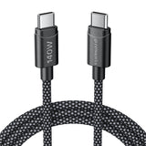 3FT 140W Fast Charging Cord, Bi-Directional USB-C