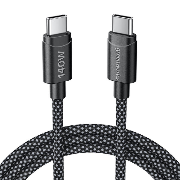 3FT 140W Fast Charging Cord, Bi-Directional USB-C