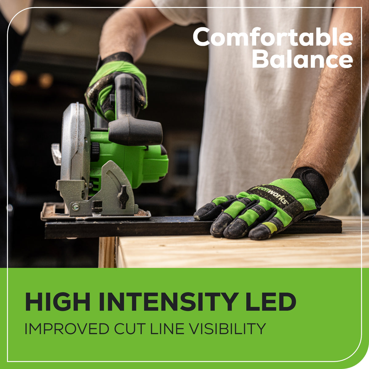 OPEN BOX 24V Circular Saw 7-1/4", Saw Blade & Dust Connector Kit w/ 4.0Ah Battery & Charger