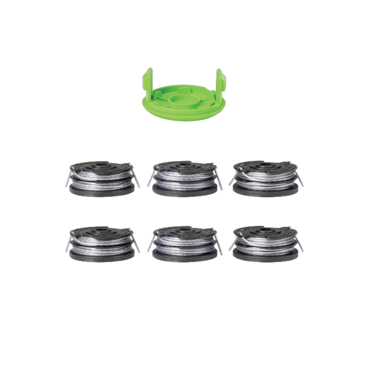 .065" Dual Line Auto-Feed Spool (6-Pack) +Spool Cover