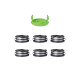 .065" Dual Line Auto-Feed Spool (6-Pack) +Spool Cover