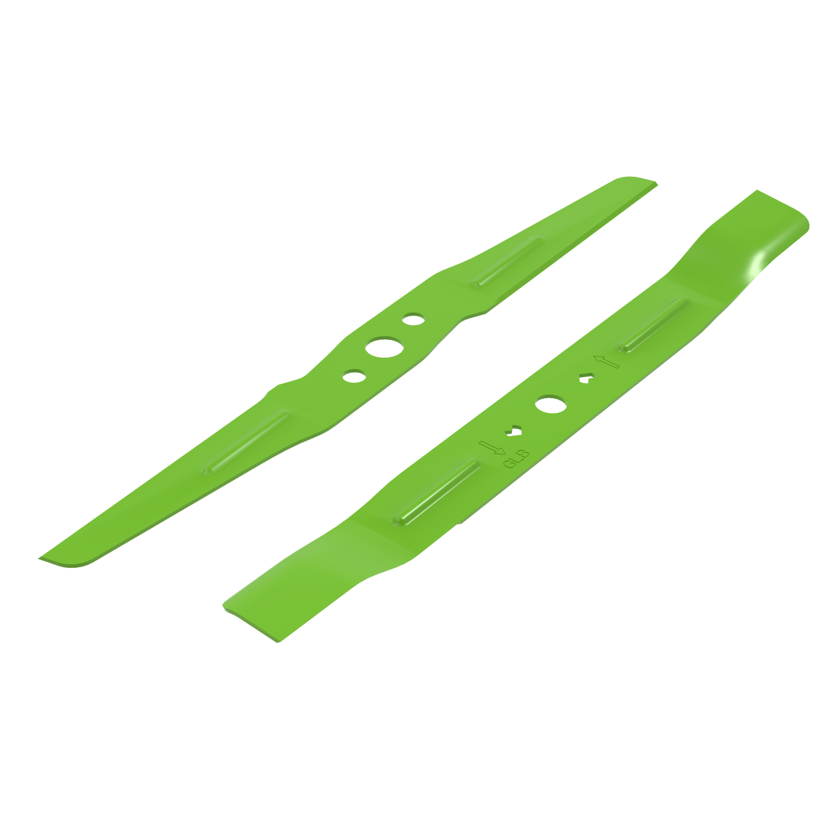 22" Dual Blade Mower Replacement Set (2 Blades Included)