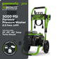 80V 3000-PSI 2.0 GPM Electric Pressure Washer w/ (2) 4.0Ah Batteries & Dual Port Charger