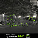 80V STEALTH Series All-Terrain 2-Seat Electric Youth Go-Kart: (2) 8.0 Ah Batteries and Dual-Port Charger