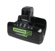 <h3>8 Amp Dual-Port Charger</h3><p>Recharge in <span style="background-color:rgb(255,255,255);color:rgb(18,18,18);">90 minutes or less&nbsp;(per battery w/ included charger)</span></p>