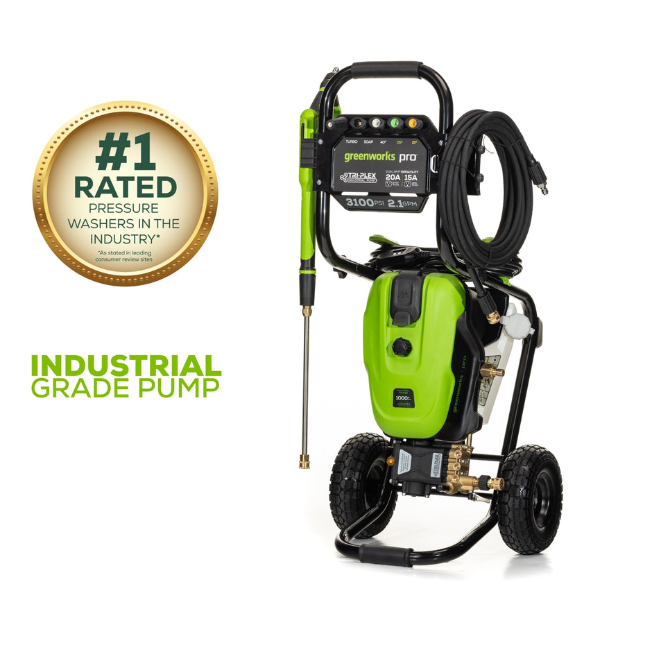 3000-PSI 2.0 GPM Pressure Washer(Gen 2) | Greenworks Tools