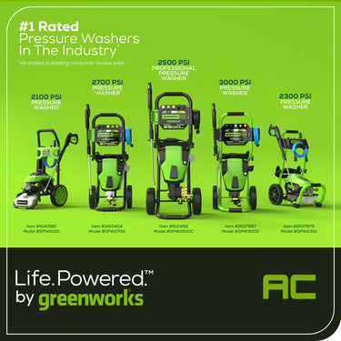 2700 PSI 1.2 GPM Cold Water Electric Pressure Washer