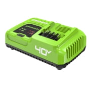 <h3>5 Amp Rapid Charger</h3><p>Fully recharge your 8.0Ah battery in less than 96 minutes.</p>
