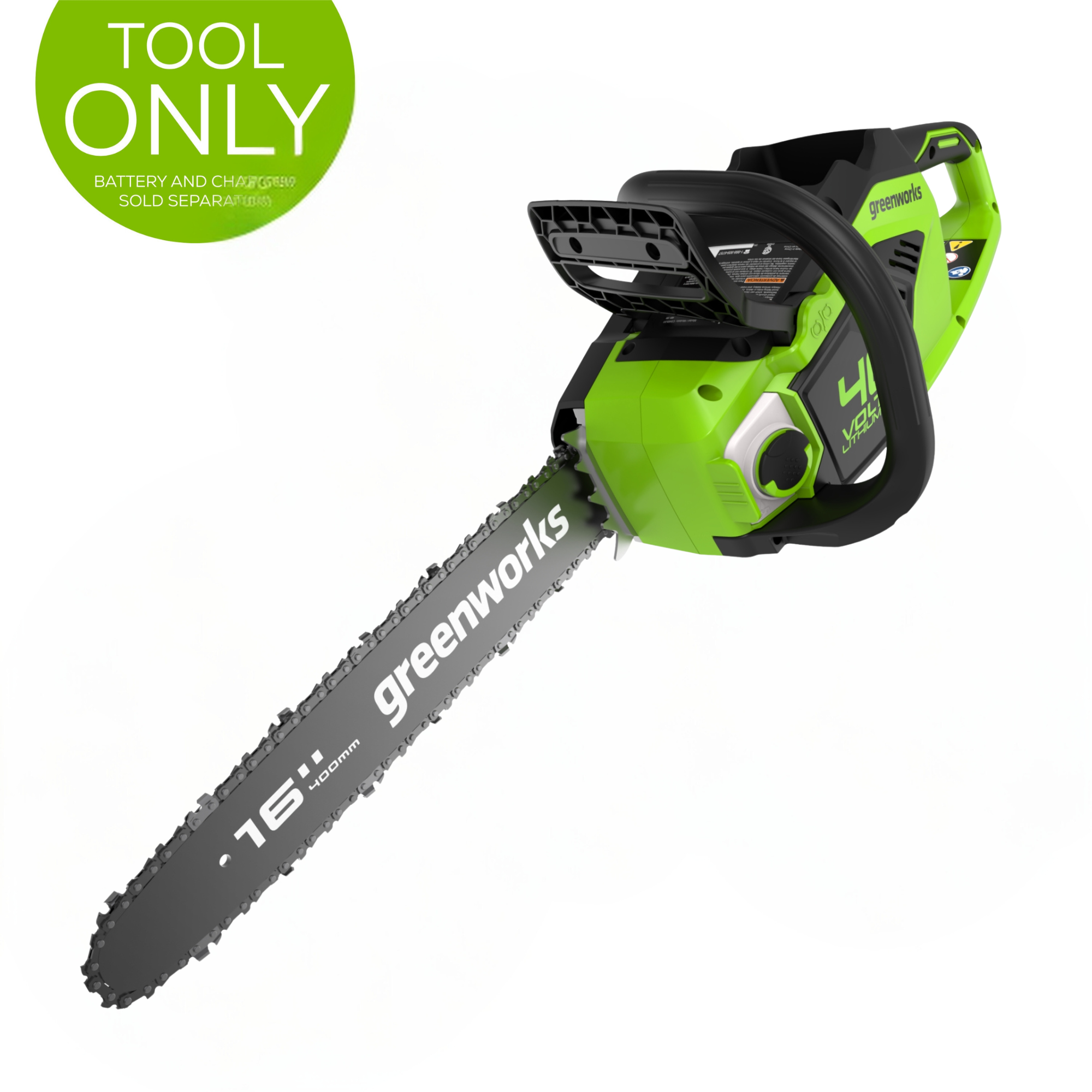 40V 16" Cordless Battery Chainsaw (Tool Only)