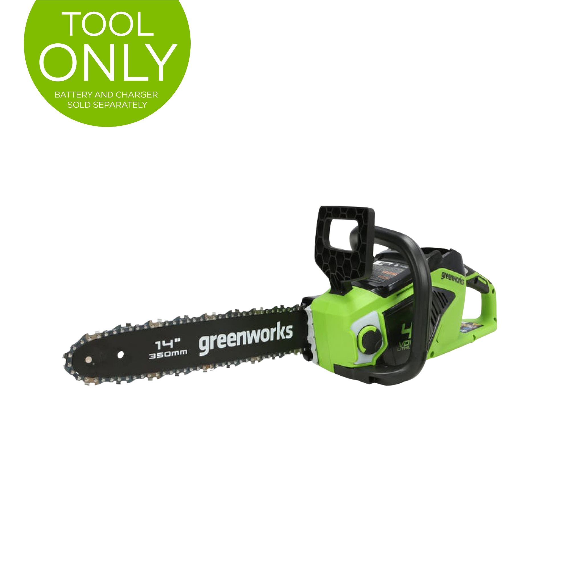 40V 14" 1.5kW Cordless BatteryBrushless Chainsaw (Tool Only)