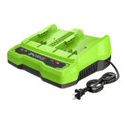 <h3>4 Amp Rapid Charger</h3><p>Fully recharge your 4.0Ah battery in less than 60 minutes.</p>