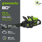 80V 18" Cordless Battery 2.5kW Chainsaw (Tool-Only)